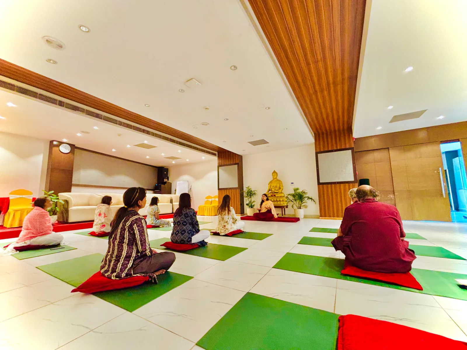Life at Jivan Parivartan, sessions, retreats and trainings